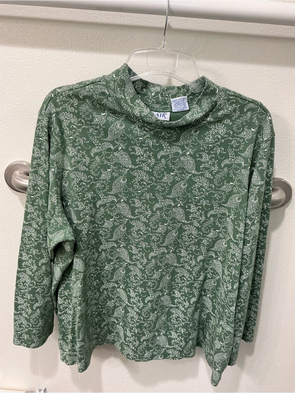 3XL mockneck tee